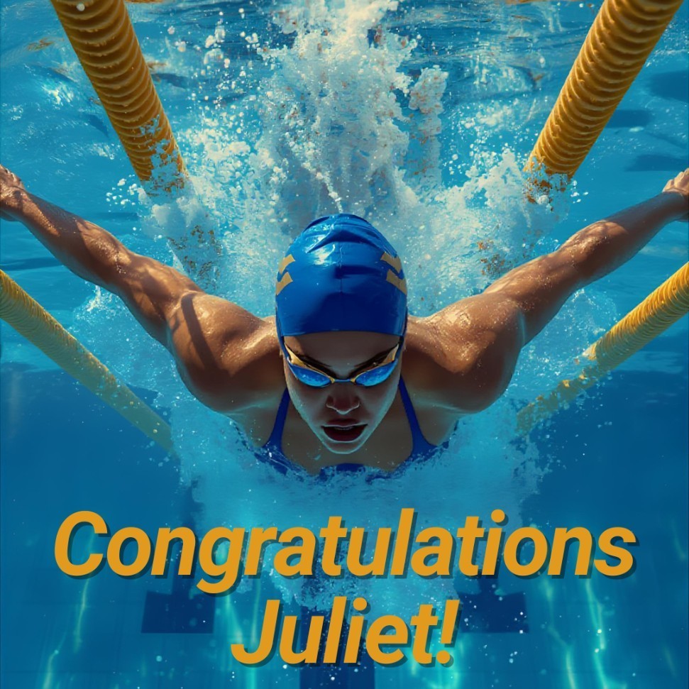 Female swimmer swimming 