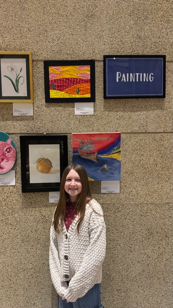Community Middle School Student Receives 3rd Place Award in the Middle TN Regional Art Exhibition 