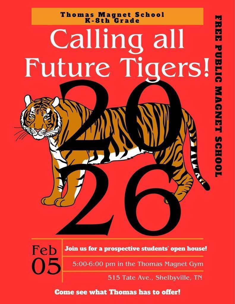 Thomas Magnet School Prospective Students' Open House