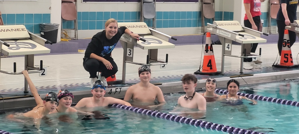 Student athletes at the MTHSSA Regional Swim Meet.