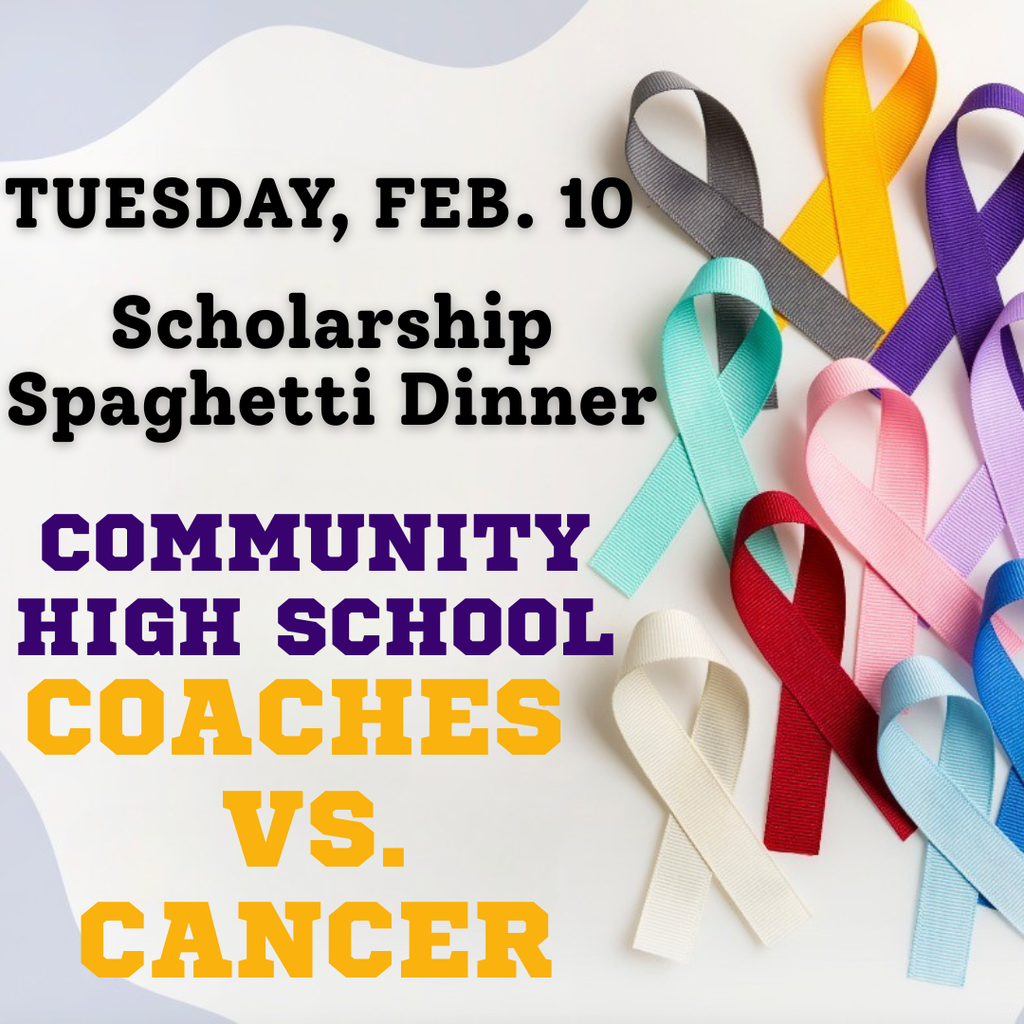 Community High School Coaches vs. Cancer Scholarship Spaghetti Dinner