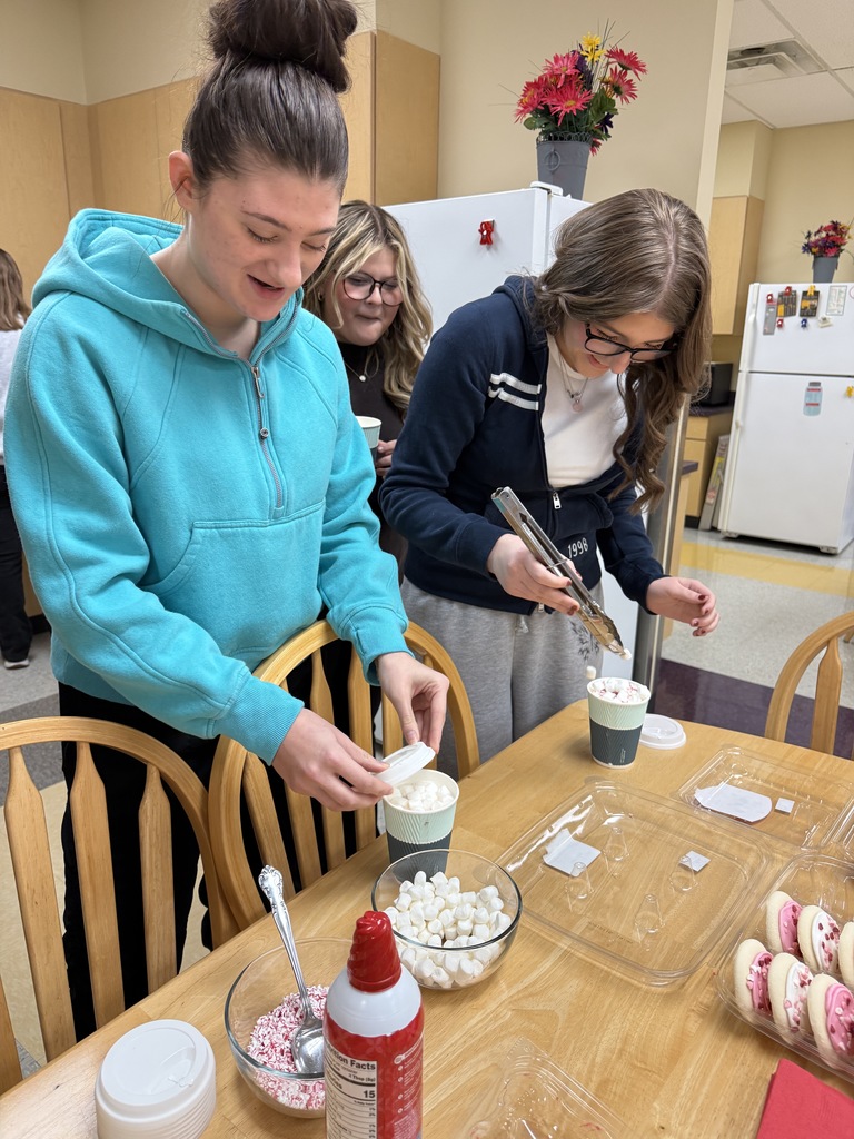 Community High School FCCLA Students Celebrate FCCLA Week Along with Valentine's Day
