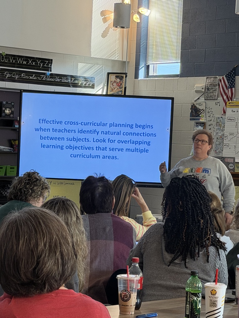 Staff Development Day at Cartwright Elementary School