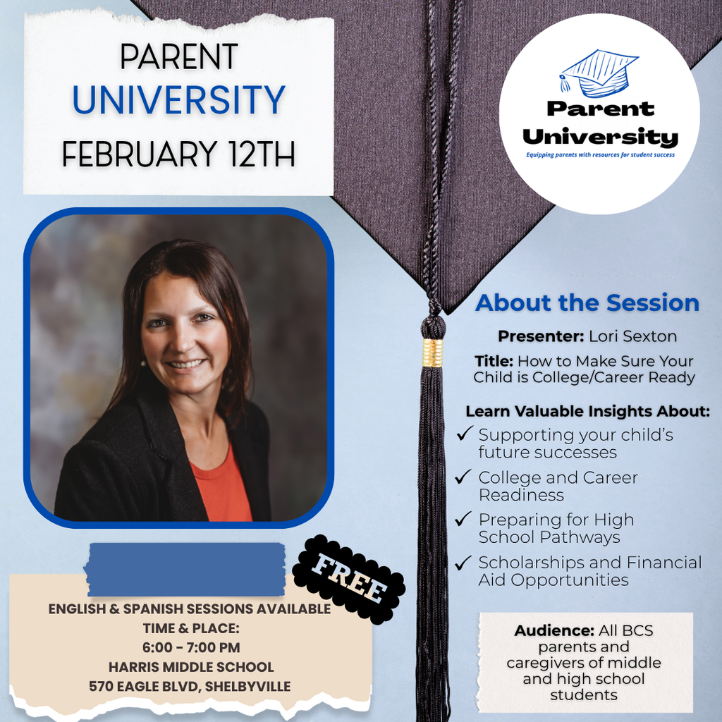 Parent University February 12th