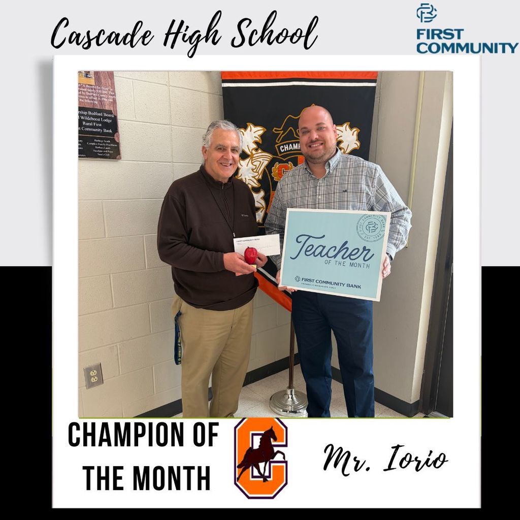 Champion of the Month