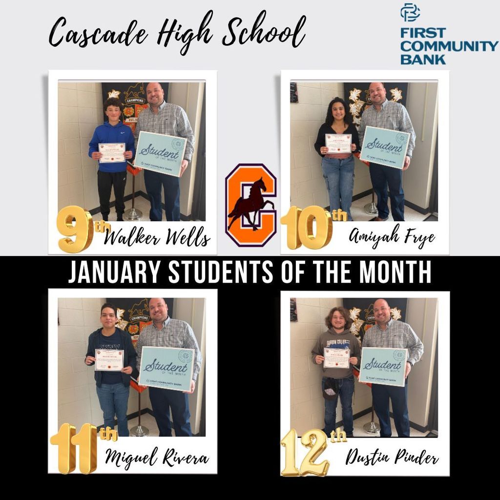 Students of the month