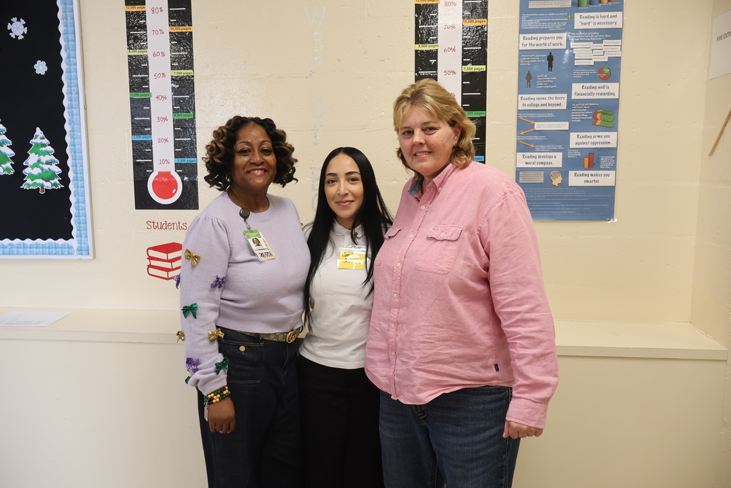 Students recognized at BCLA for their participation in a reading challenge. 