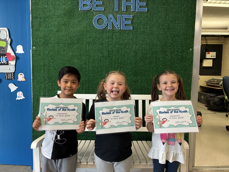 students of the month