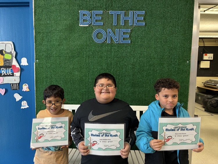 students of the month