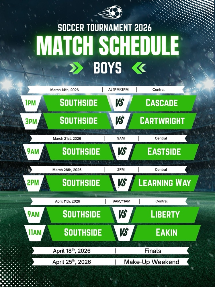soccer schedule
