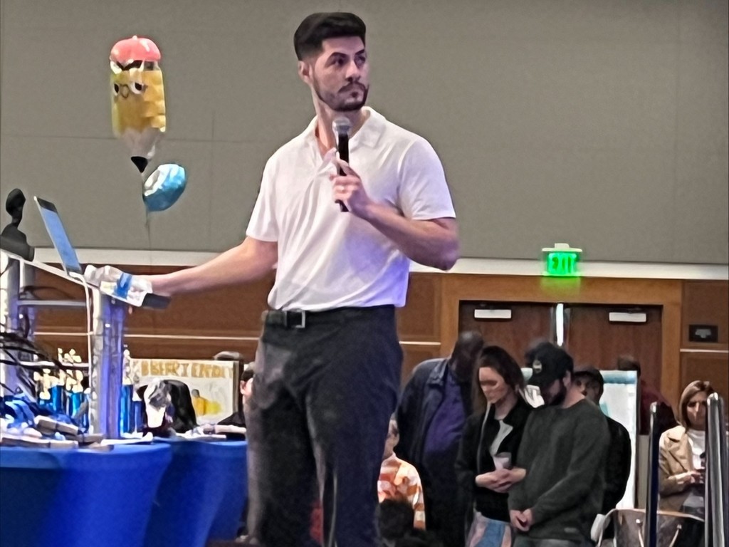 Invention Club students from East Side Elementary School recently showcased their innovative ideas while competing at the Invention Convention at MTSU.