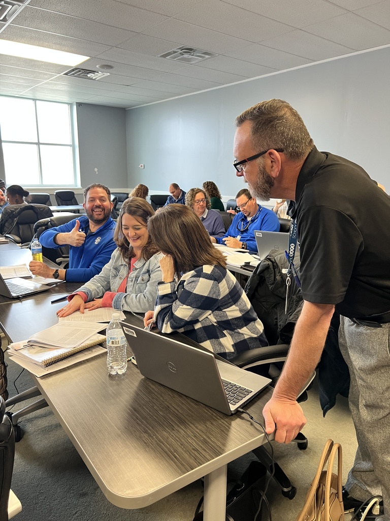 Threat assessment training at the Bedford County Schools Central Office. 