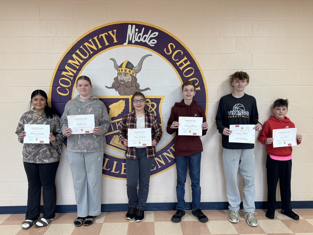 Students with certificates