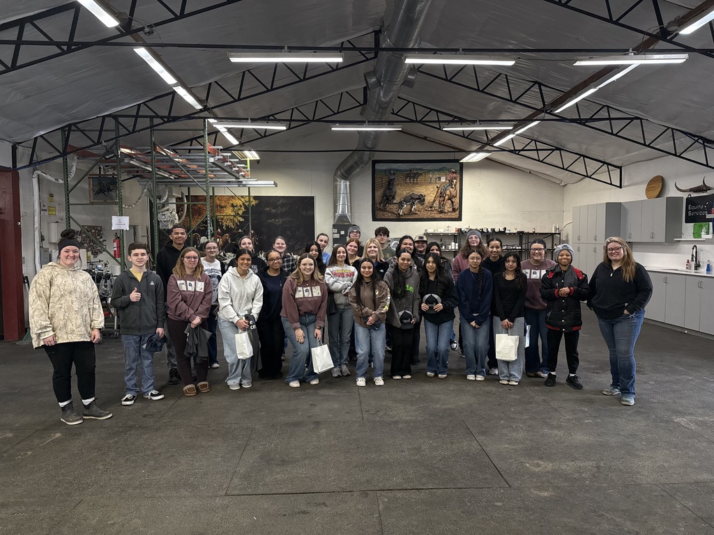 SCHS FFA students pose for a picture