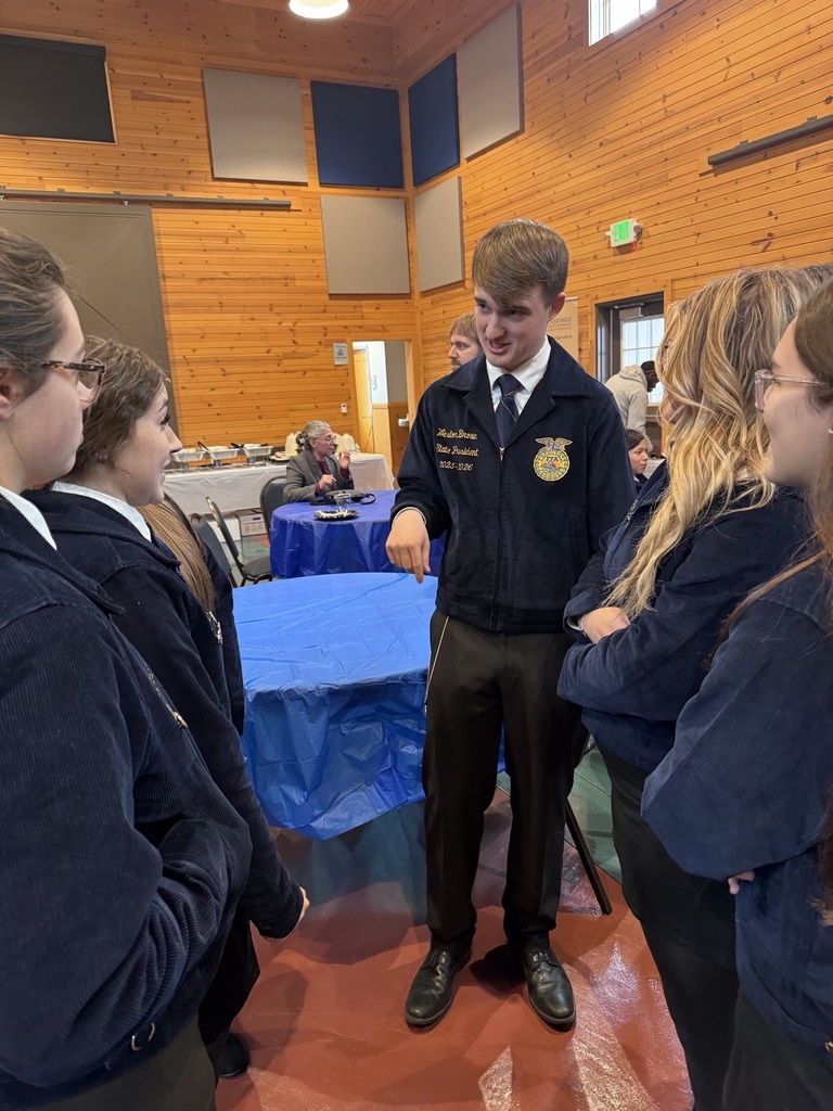 Community High School FFA students are interacting with other FFA members at the Tennessee State Goodwill Tour.