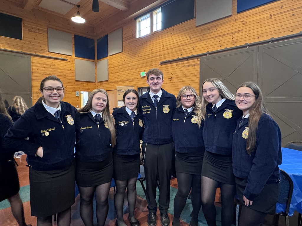 Community High School students pose for a picture at the Tennessee State Goodwill Tour.