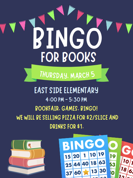 bingo for books night english