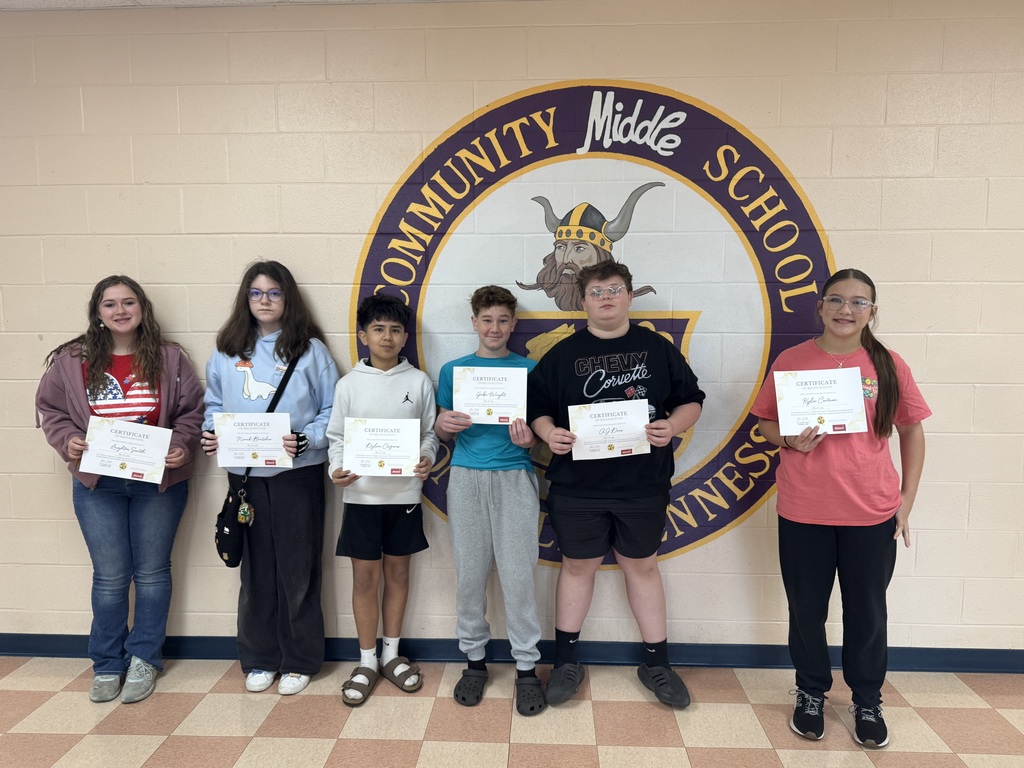 students with certificates