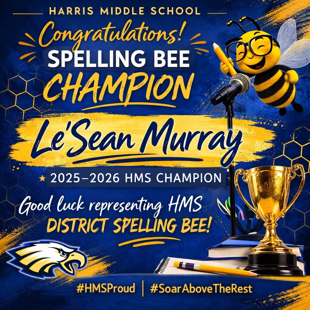 HMS Spelling Bee Championship Congratulations