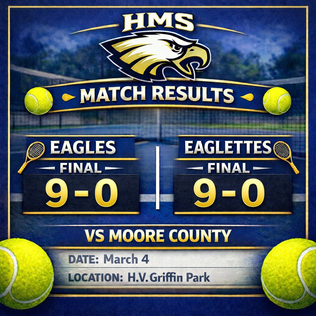 HMS EAGLES AND EAGLETTES WIN VS MOORE COUNTY