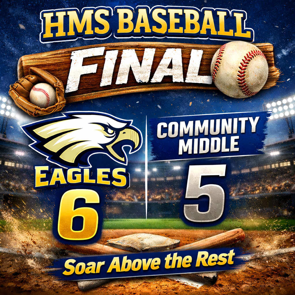 HMS Baseball Wins Vs Community Middle, 6-5