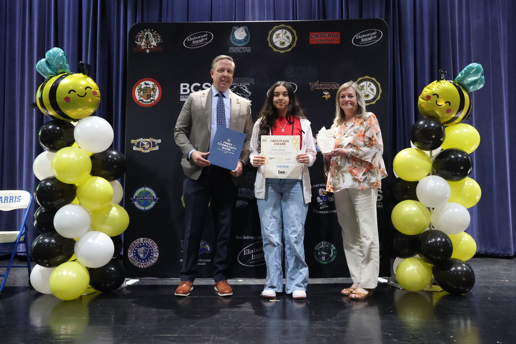 Districtwide Spelling Bee 6-8 Winner