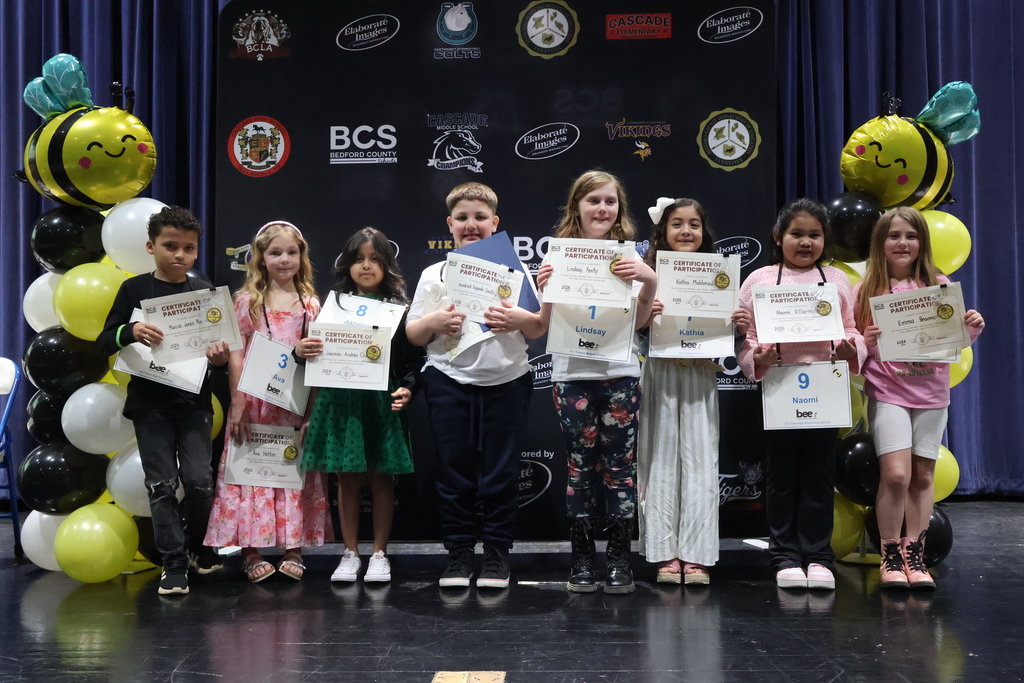 Districtwide Spelling Bee K-2 Participants