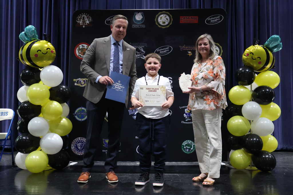 Districtwide Spelling Bee K-2 Winner