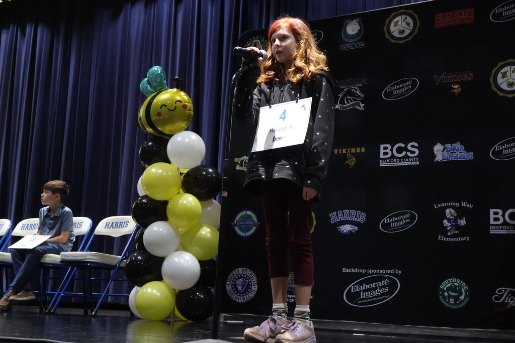 Districtwide Spelling Bee 3-5 Participant