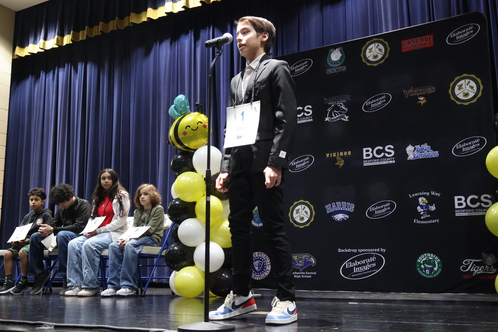 Districtwide Spelling Bee 6-8 Participants