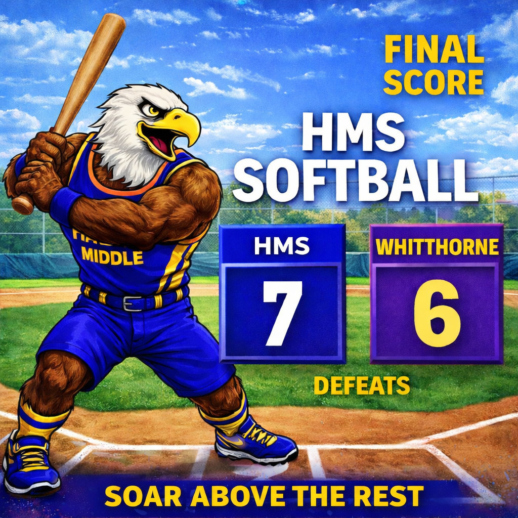 HMS Softball 7-6 winners vs Whitthorne 