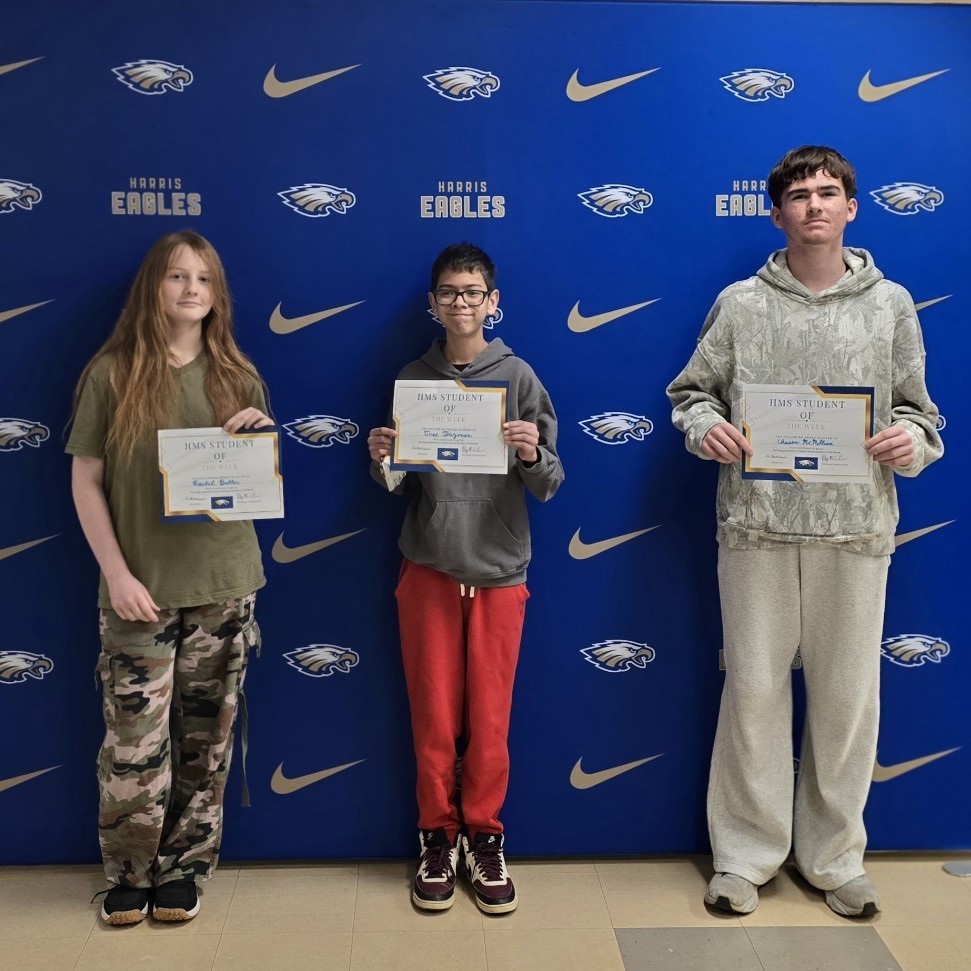 HMS Students of the Week for 3/2-3/6