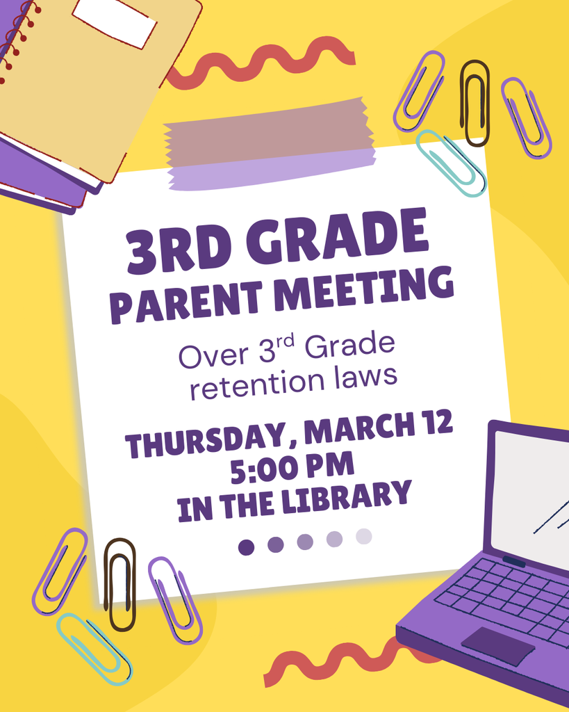 3rd Grade Parent Meeting
