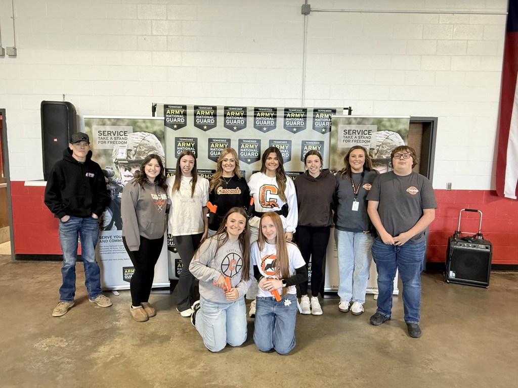 Students with Mrs. Swift at CJ Comp. 