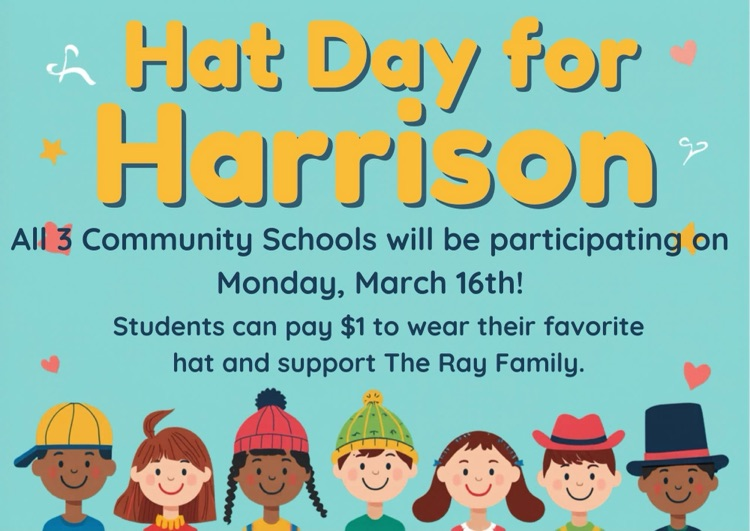 hat day for Harrison 