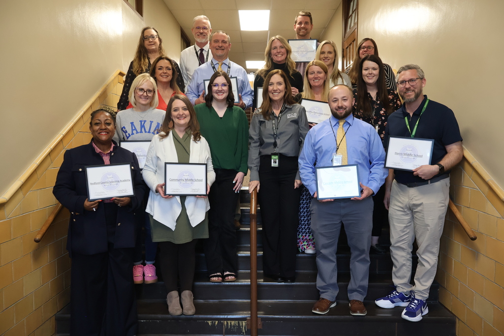 Group photo at the board meeting of those who received the Change Makers award.