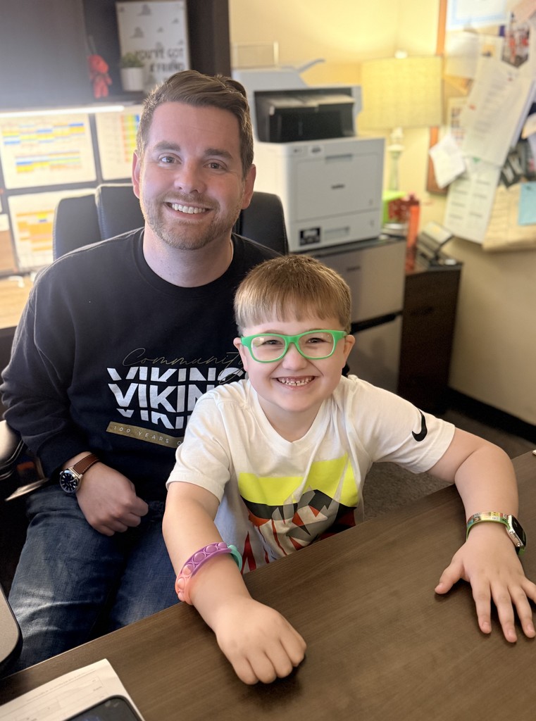 Dr Boyce and Student Principal