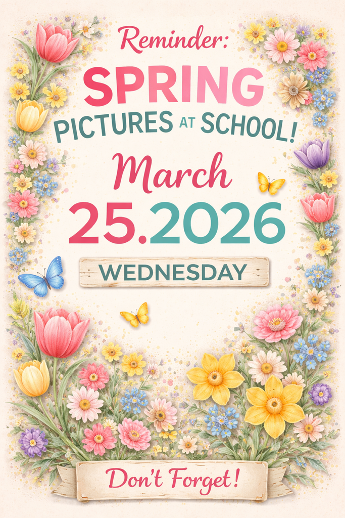 Spring Picture day March 25th