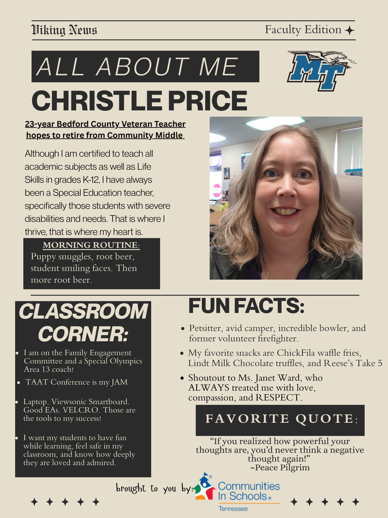 all about me christle price
