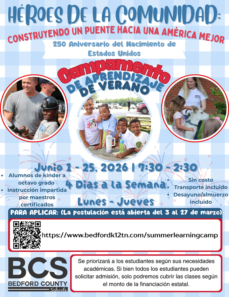 Summer Learning Camp Spanish