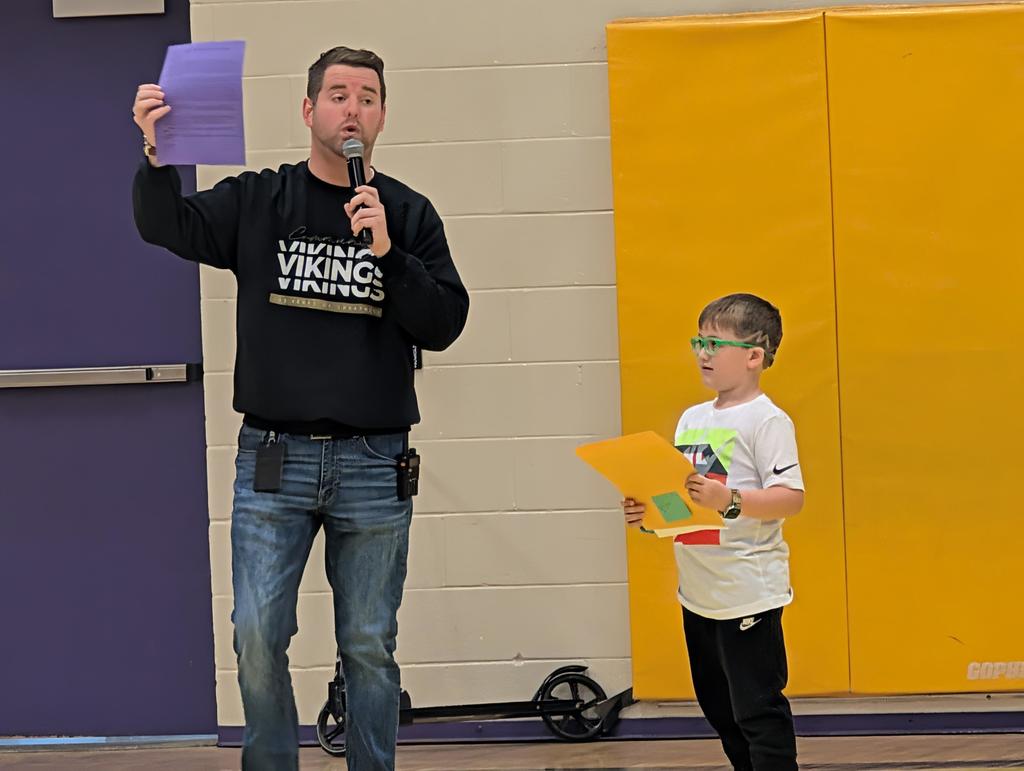 Principal and student