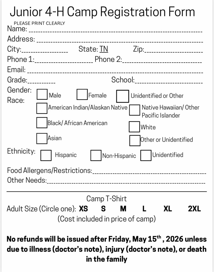 English registration