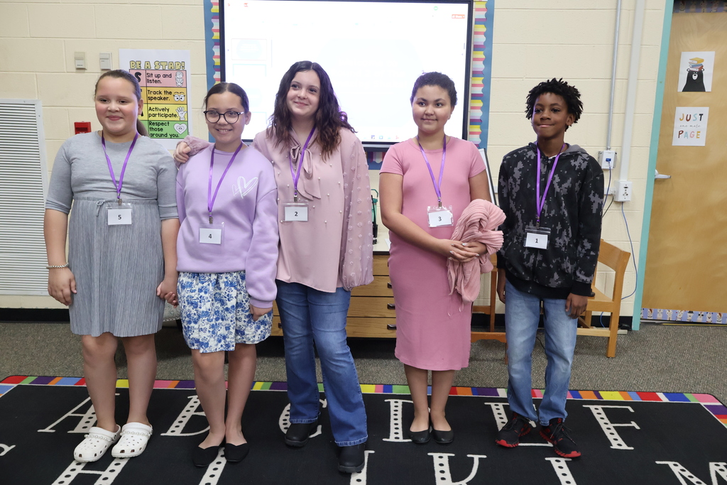 Group of students at Southside Elementary School who participated in the Amazing Shake competition.