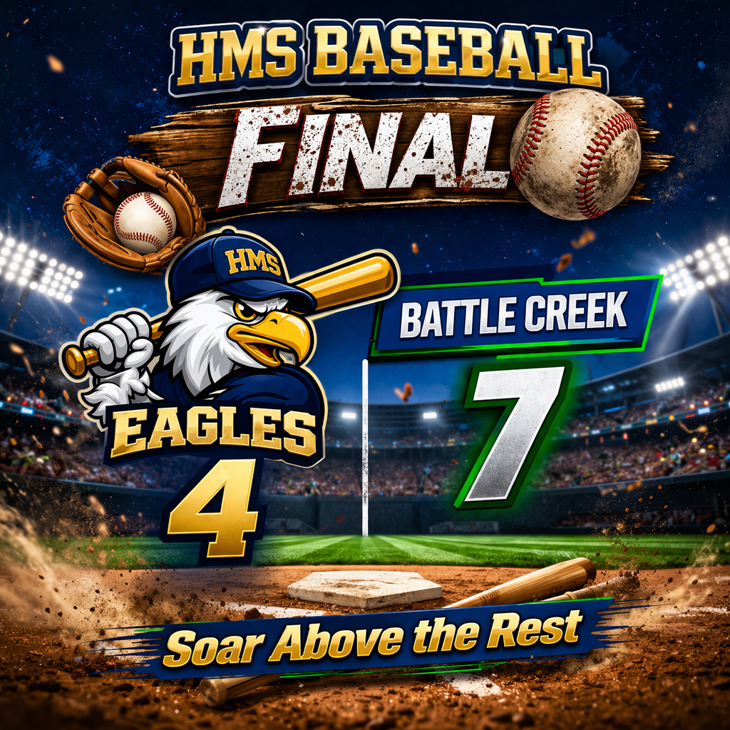 HMS Baseball falls 7-4 to Battle Creek
