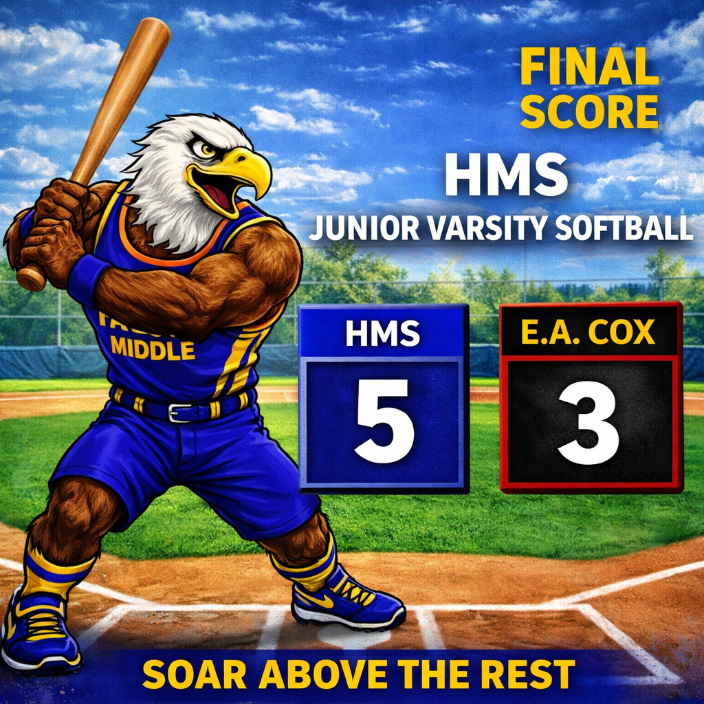 HMS Junior Varsity Softball 5 E.A.Cox 3