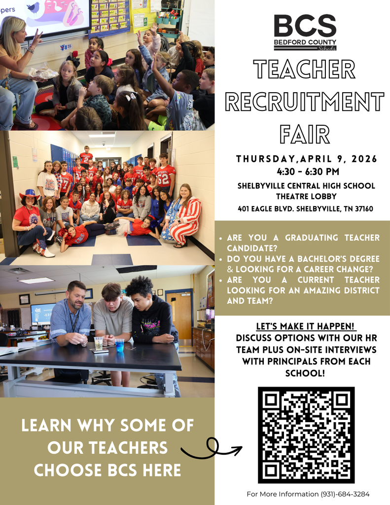 Teacher Recruitment Fair Graphic