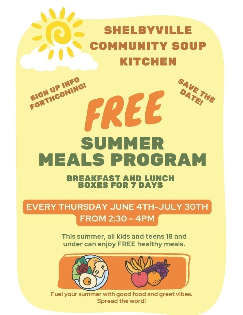 Summer Meals Program Flyer