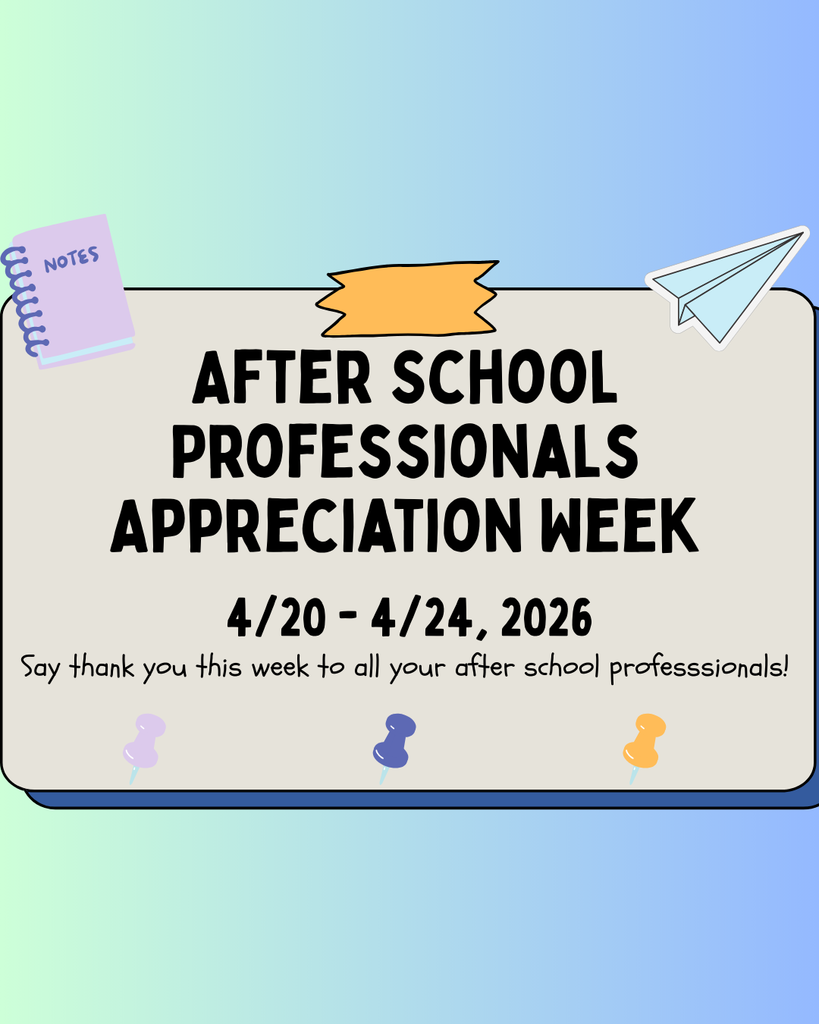 After School Professionals Appreciation Week