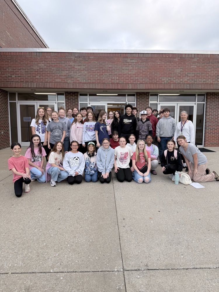 smiling group of students