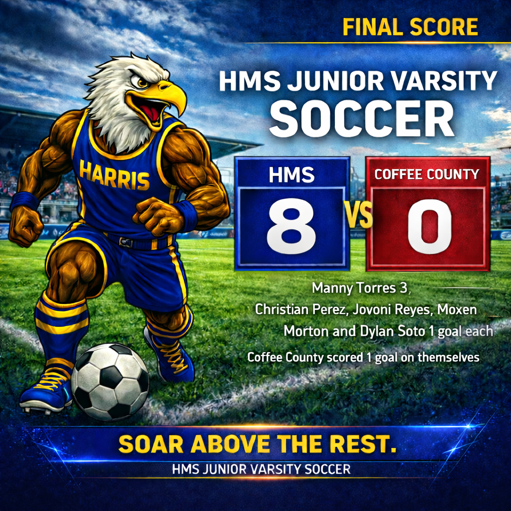 HMS Junior Varsity Boys Soccer 8, Coffee County 0